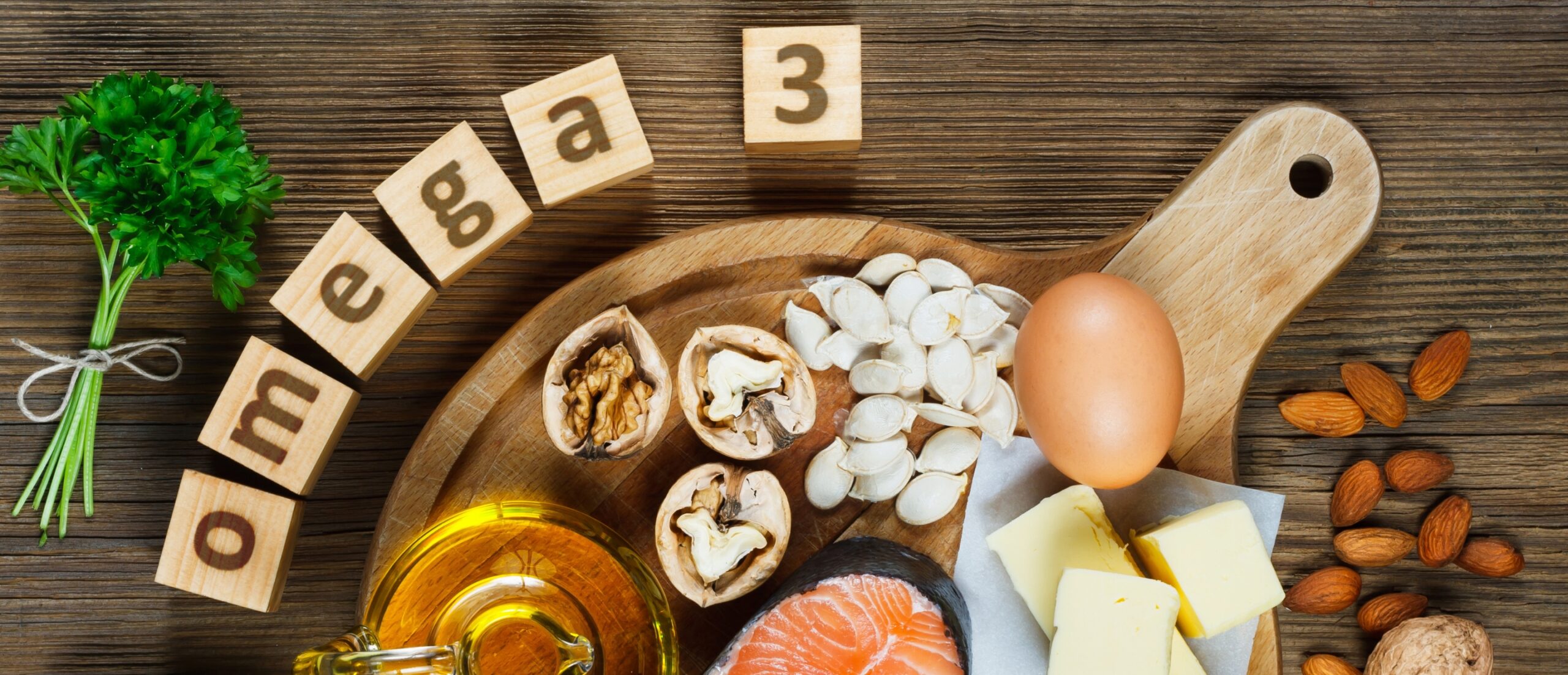 Représentation des aliments contenant des Omega 3